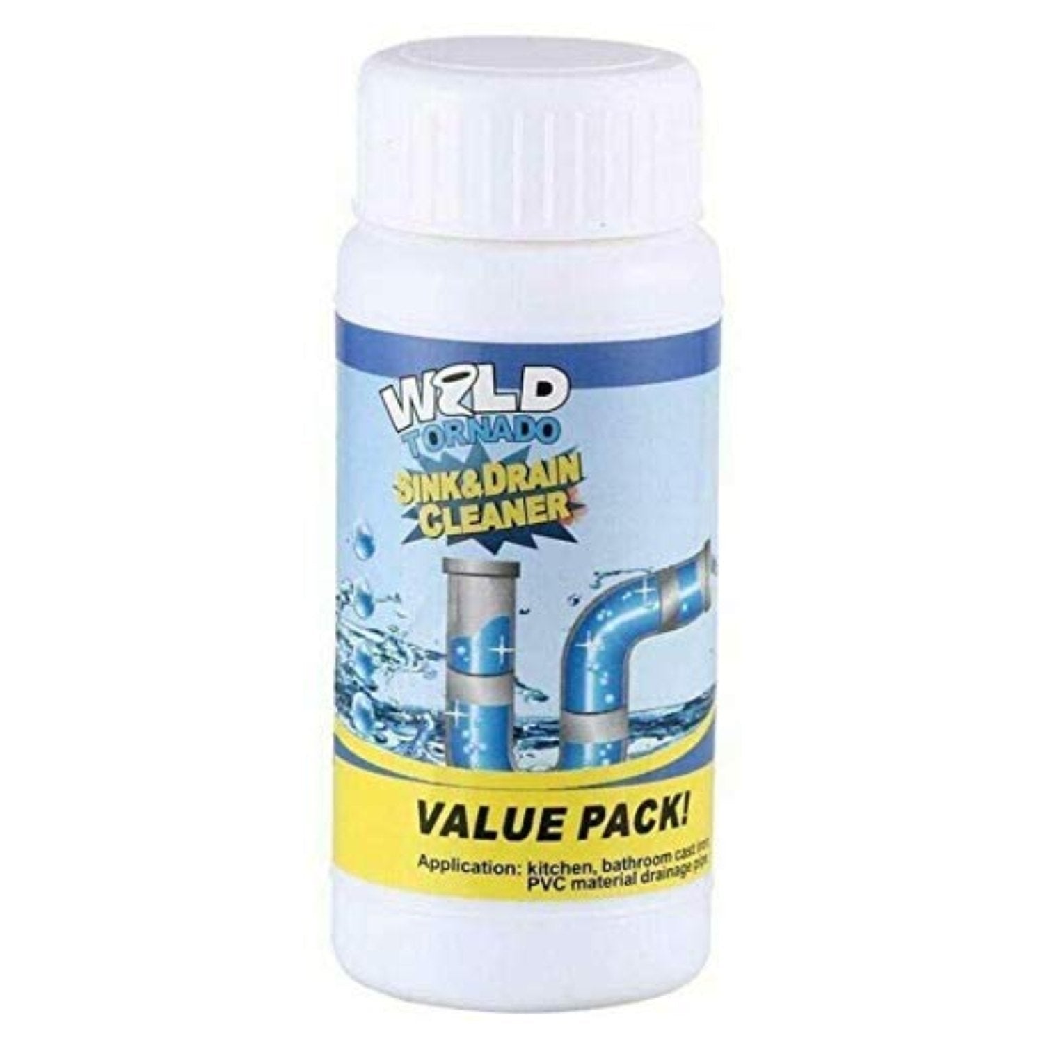 7934 Powerful Sink and Drain Cleaner, Portable Powder Cleaning Tool Super Clog Remover Chemical Powder Agent for Kitchen Toilet Pipe Dredging (110 Gm) 7934 Powerful Sink and Drain Cleaner, Portable Powder Cleaning Tool Super Clog Remover Chemical Powder Agent for Kitchen Toilet Pipe Dredging (110 Gm)